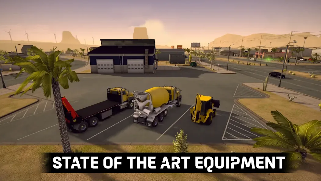 Construction City Simulator [MOD: безлимитные деньги и техника] Screenshot 5
