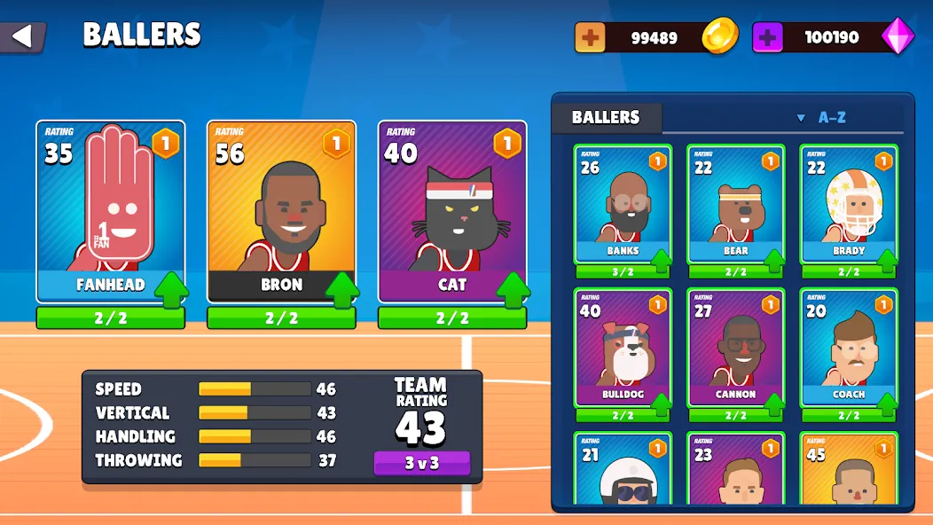 Dunkers 2 [MOD: безлимитные деньги и энергия] Screenshot 5