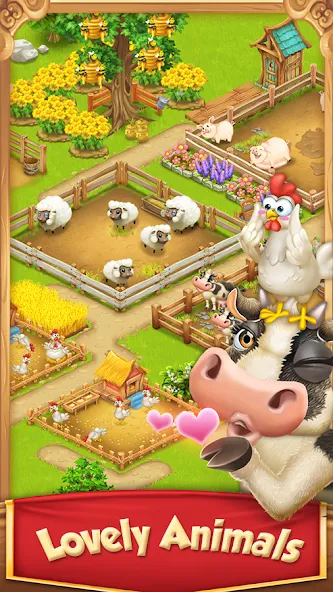 Village and Farm [MOD: безлимитные деньги и ресурсы] Screenshot 2