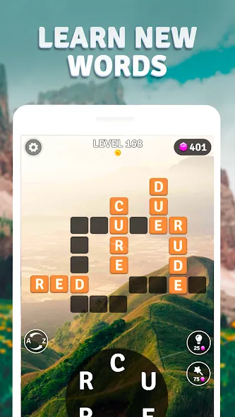 Word Breeze - Earn Bitcoin [MOD: зарабатывай биткоины без ограничений] Screenshot 5