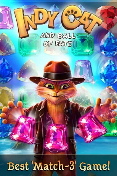 Indy Cat for VK [MOD: безлимитные жизни и бонусы] Screenshot 1