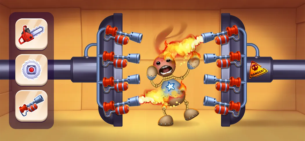 Kick the Buddy－Fun Action Game [MOD: безлимитные монеты и разблокированы все предметы] Screenshot 1