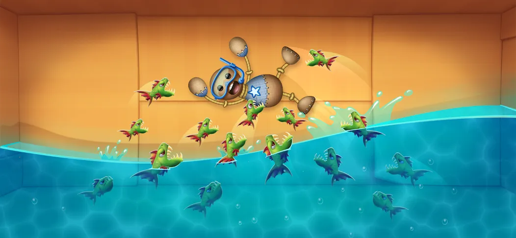 Kick the Buddy－Fun Action Game [MOD: безлимитные монеты и разблокированы все предметы] Screenshot 2
