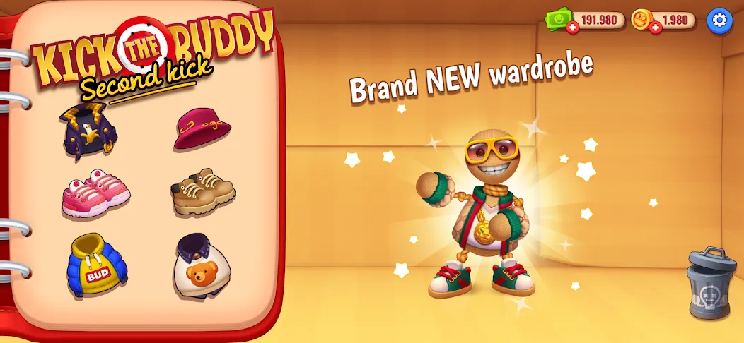 Kick the Buddy: Second Kick [MOD: безлимитные деньги и оружие] Screenshot 3