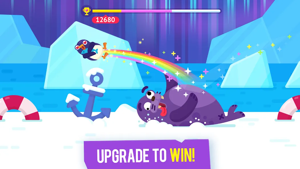 Bouncemasters: Penguin Games [MOD: безлимитные монеты и усиленный прыжок] Screenshot 4