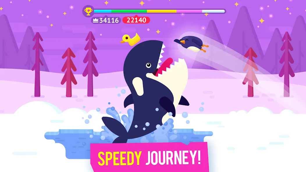 Bouncemasters: Penguin Games [MOD: безлимитные монеты и усиленный прыжок] Screenshot 5