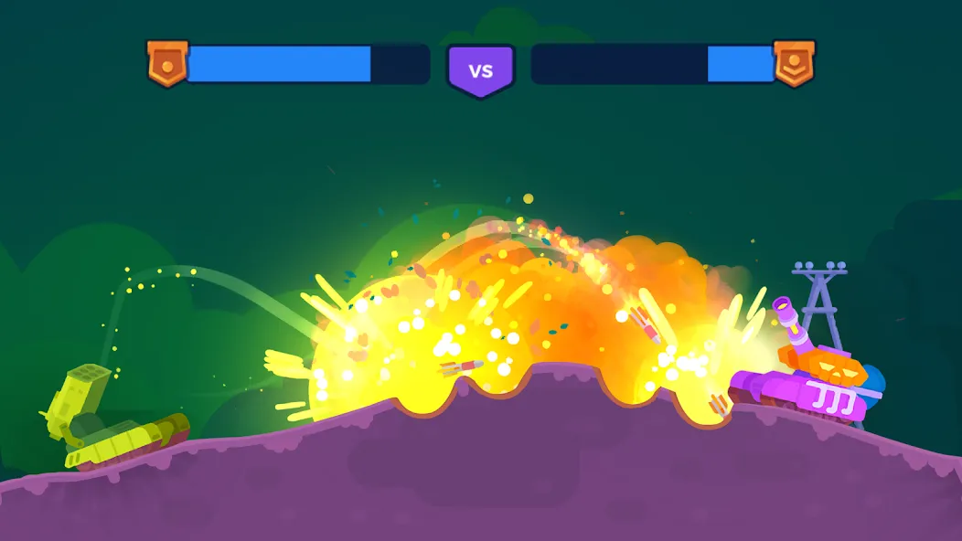 Tank Stars [MOD: много денег и всё разблокировано] Screenshot 5
