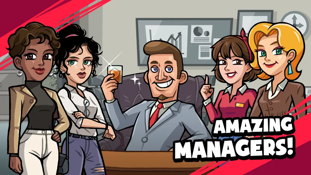 Idle Billionaire Tycoon [MOD: безлимитные деньги и быстрый доход] Screenshot 3