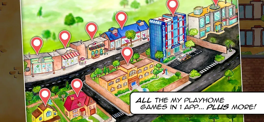 My PlayHome Plus [MOD: открыты все комнаты и предметы] Screenshot 4