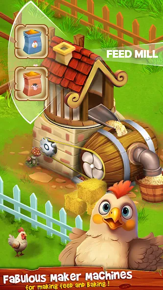 Country Valley Farming Game [MOD: безлимитные монеты и ресурсов] Screenshot 2
