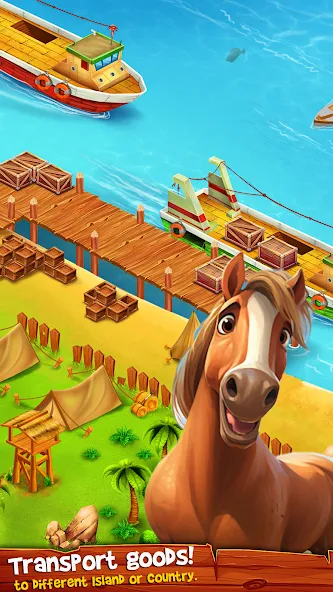 Country Valley Farming Game [MOD: безлимитные монеты и ресурсов] Screenshot 5
