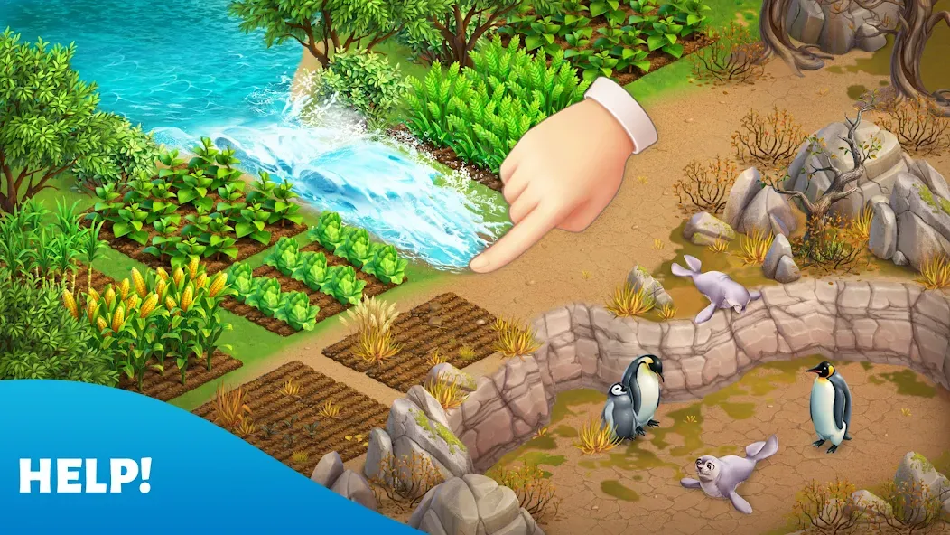 Spring Valley: Farm Game [MOD: безлимитные деньги и ресурсы] Screenshot 1