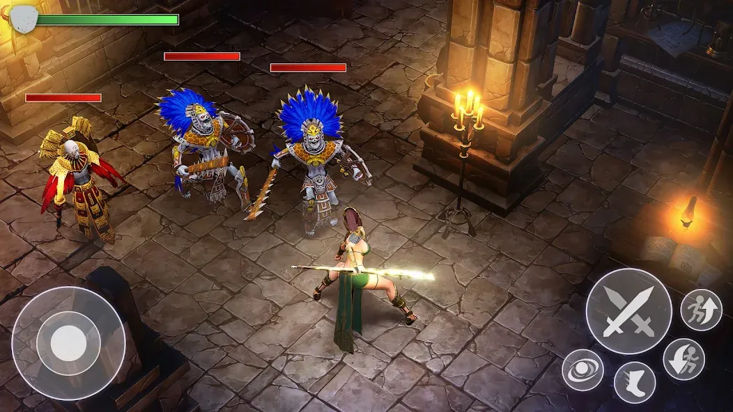 Age of Magic: Turn Based RPG [MOD: безлимитная энергия и мощные герои] Screenshot 5