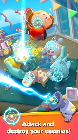 Anipang Coins [MOD: бесконечные монеты и бонусы] Screenshot 1