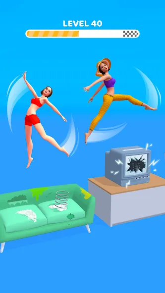 Home Flip: Crazy Jump Master [MOD: безлимитные монеты и все уровни] Screenshot 1