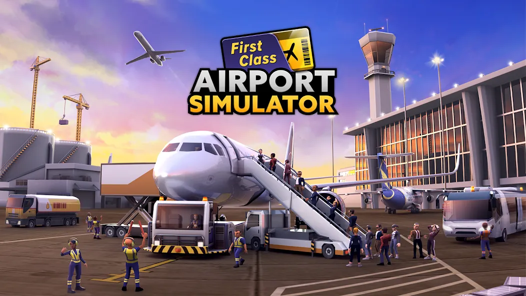 Airport Simulator: Tycoon Inc. [MOD: безлимитные деньги и все самолёты] Screenshot 1