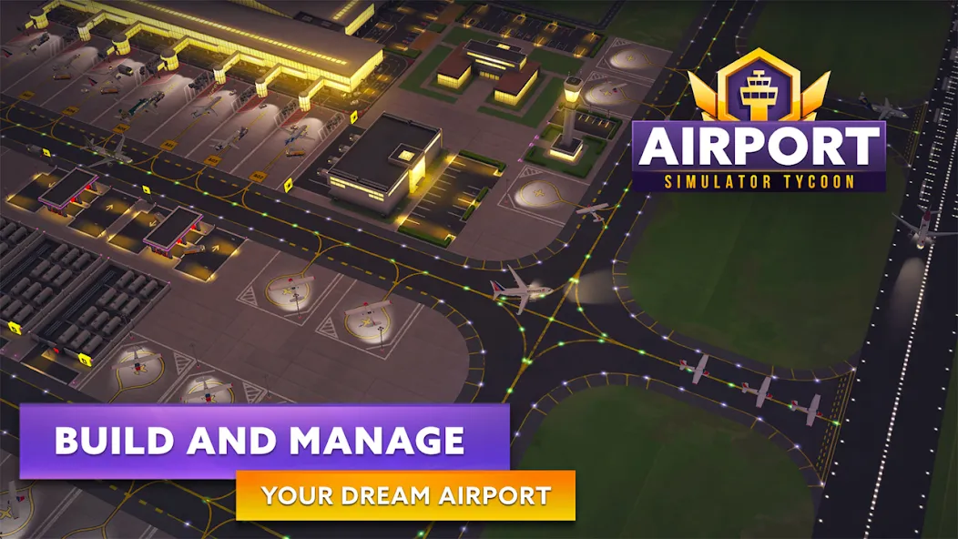 Airport Simulator: Tycoon Inc. [MOD: безлимитные деньги и все самолёты] Screenshot 2