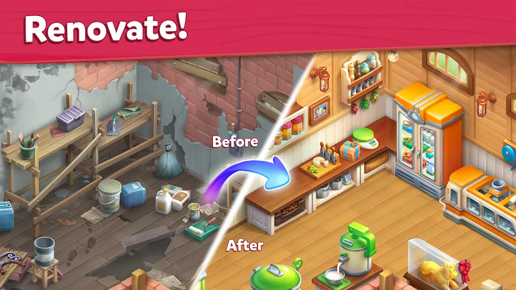 Farmscapes [MOD: безлимитные монеты и ресурсы] Screenshot 2