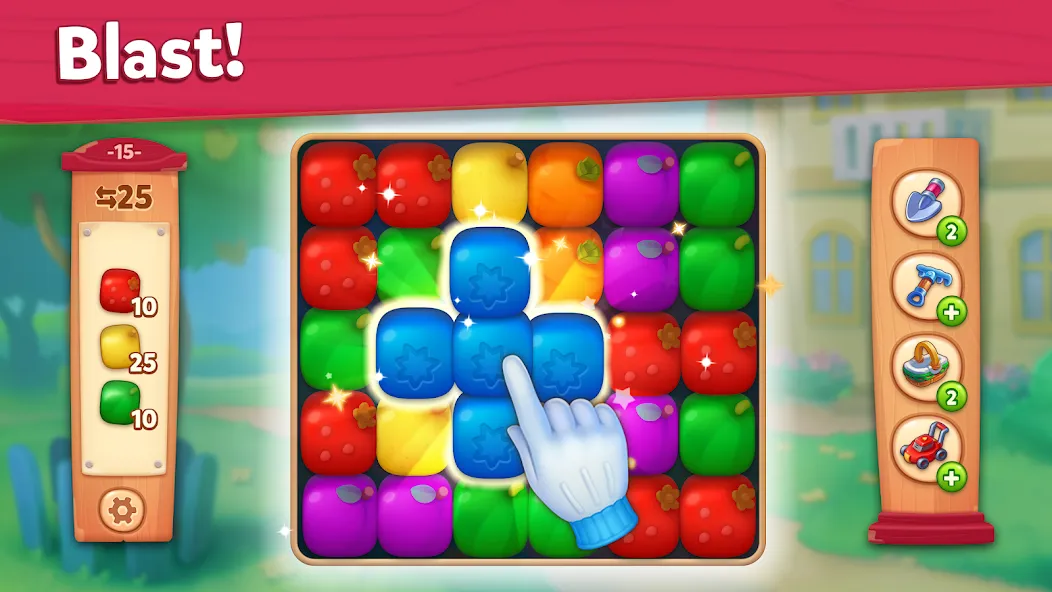 Farmscapes [MOD: безлимитные монеты и ресурсы] Screenshot 4