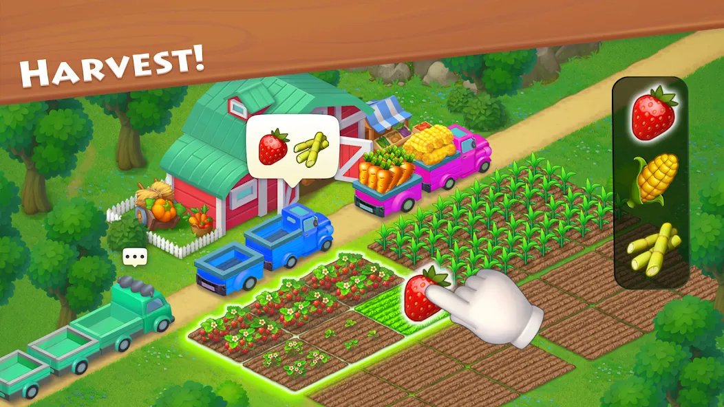 Township [MOD: безлимитные деньги и ресурсы] Screenshot 1