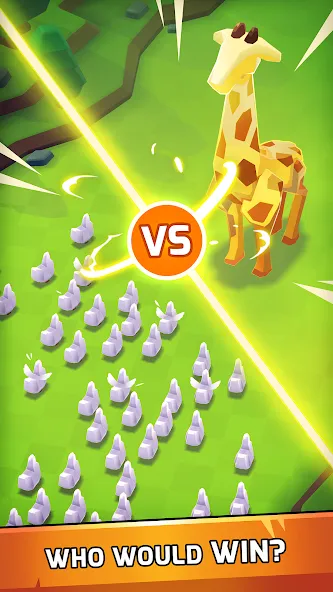 Animal Warfare [MOD: много ресурсов и сильные животные] Screenshot 1