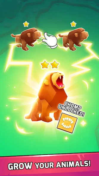 Animal Warfare [MOD: много ресурсов и сильные животные] Screenshot 3
