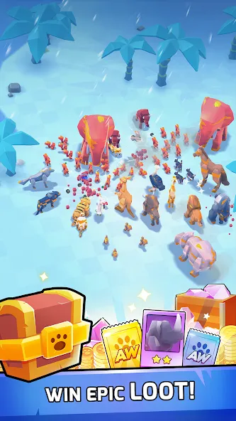 Animal Warfare [MOD: много ресурсов и сильные животные] Screenshot 5