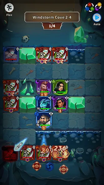 Friends &amp; Dragons - Puzzle RPG [MOD: безлимитные ресурсы и энергия] Screenshot 5