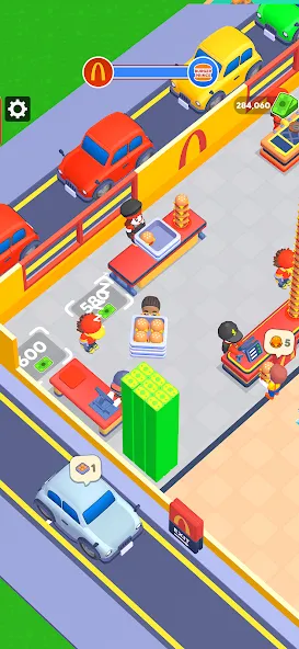 My Burger Shop: Burger Games [MOD: безлимитные деньги и все уровни] Screenshot 2
