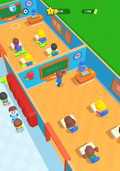My Dream School Tycoon Games [MOD: безлимитные деньги и все здания открыты] Screenshot 5