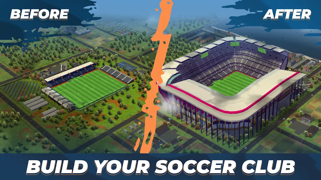 Soccer - Matchday Manager 24 [MOD: безлимитные деньги и ресурсы] Screenshot 3