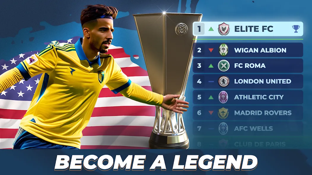 Soccer - Matchday Manager 24 [MOD: безлимитные деньги и ресурсы] Screenshot 5