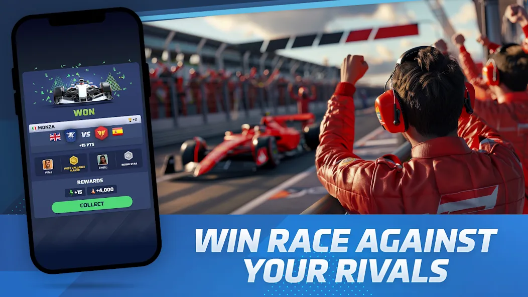 Racing Rivals: Team Car Game [MOD: безлимитные деньги и открыты все машины] Screenshot 5