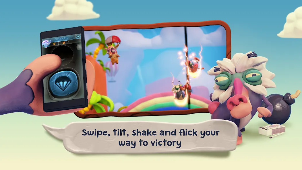 Frantics [MOD: много монет и бонусов] Screenshot 3