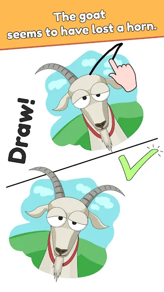 DOP: Draw One Part [MOD: безлимитные подсказки и монеты] Screenshot 3