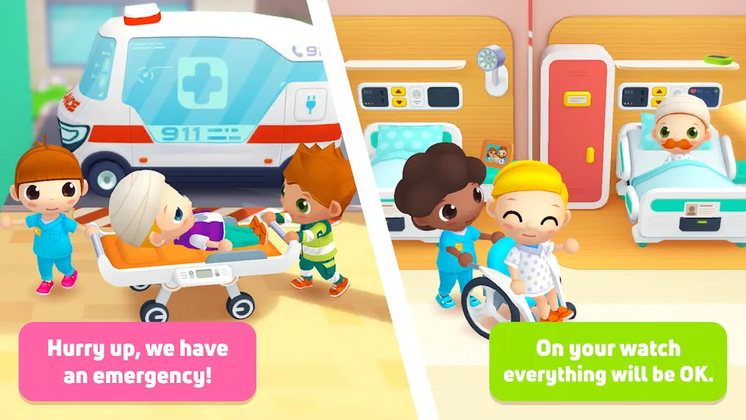 Central Hospital Stories [MOD: все отделения и безлимитные ресурсы] Screenshot 4