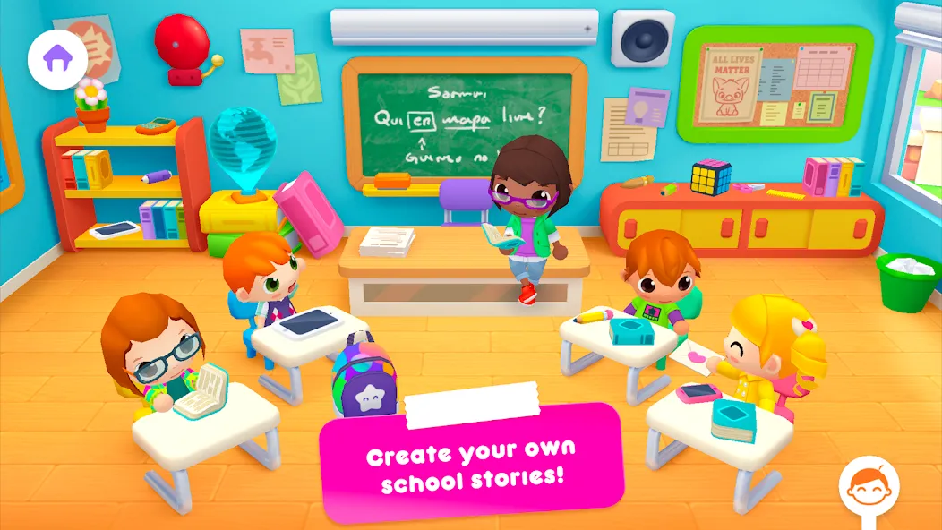 Sunny School Stories [MOD: открыты все персонажи и локации] Screenshot 1
