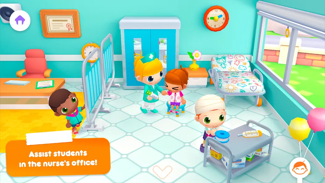 Sunny School Stories [MOD: открыты все персонажи и локации] Screenshot 2