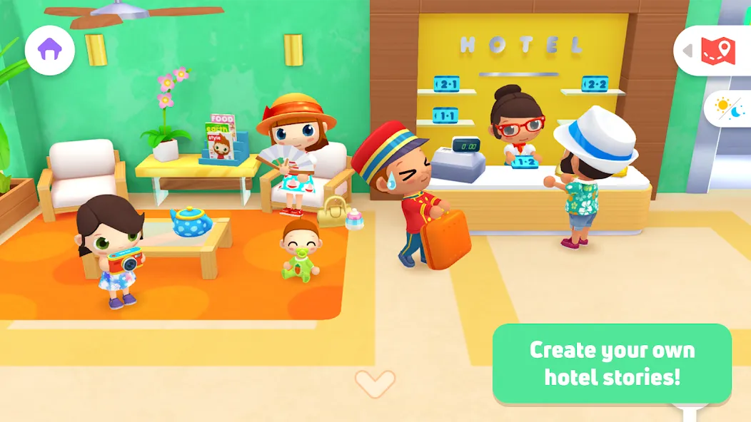 Vacation Hotel Stories [MOD: безлимитные деньги и всё открыто] Screenshot 1