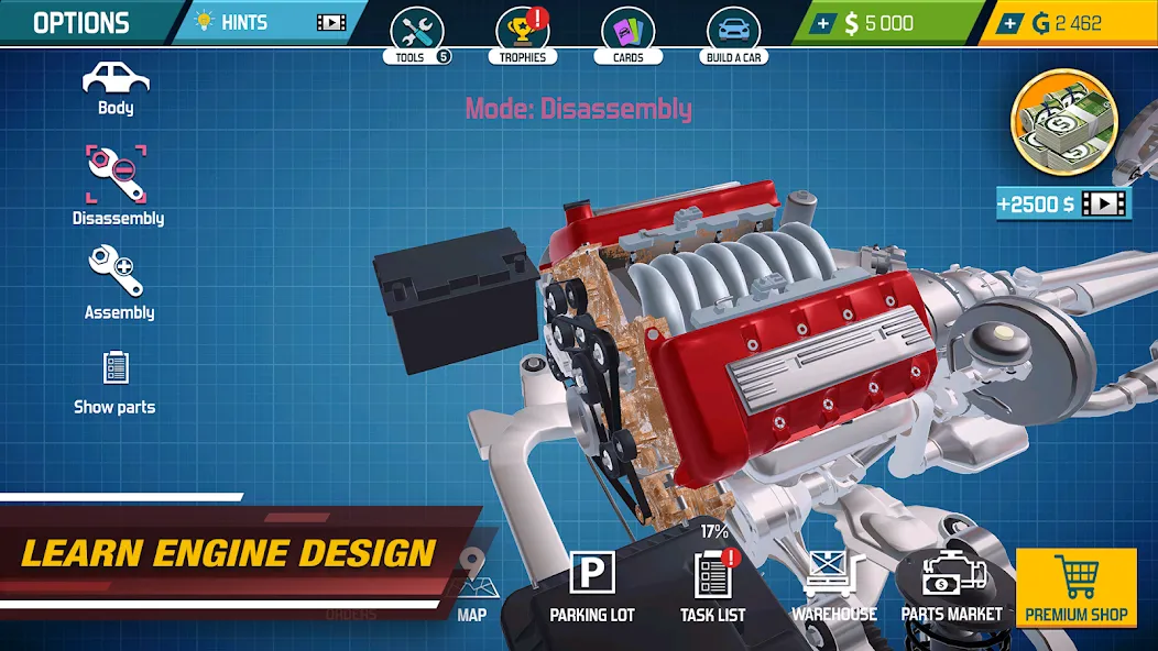 Car Mechanic Simulator 21 [MOD: безлимитные деньги и все машины] Screenshot 1