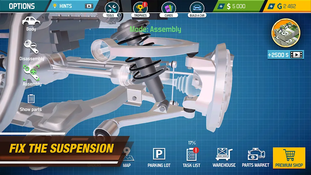 Car Mechanic Simulator 21 [MOD: безлимитные деньги и все машины] Screenshot 3