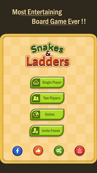 Snakes &amp; Ladders: Online Dice! [MOD: безлимитные монеты и все уровни] Screenshot 1