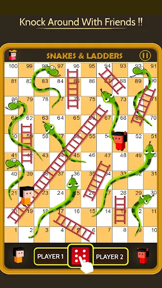 Snakes &amp; Ladders: Online Dice! [MOD: безлимитные монеты и все уровни] Screenshot 3