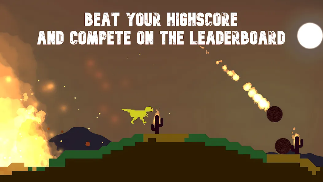 Dino Run Survival [MOD: безлимитные ресурсы и режим выживания] Screenshot 2