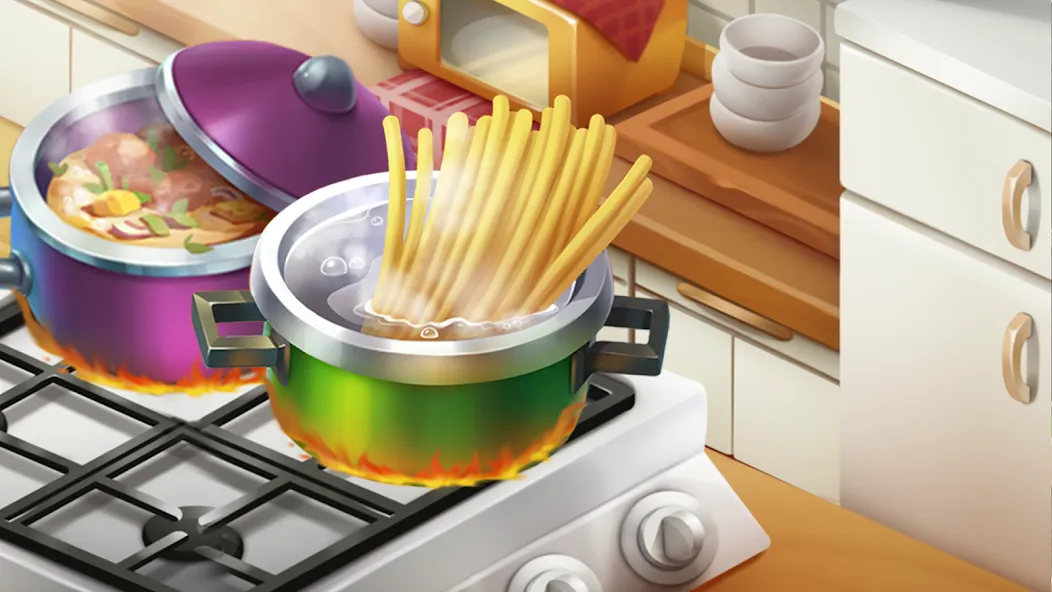 Cooking Market-Restaurant Game [MOD: безлимитные деньги и все рестораны открыты] Screenshot 3