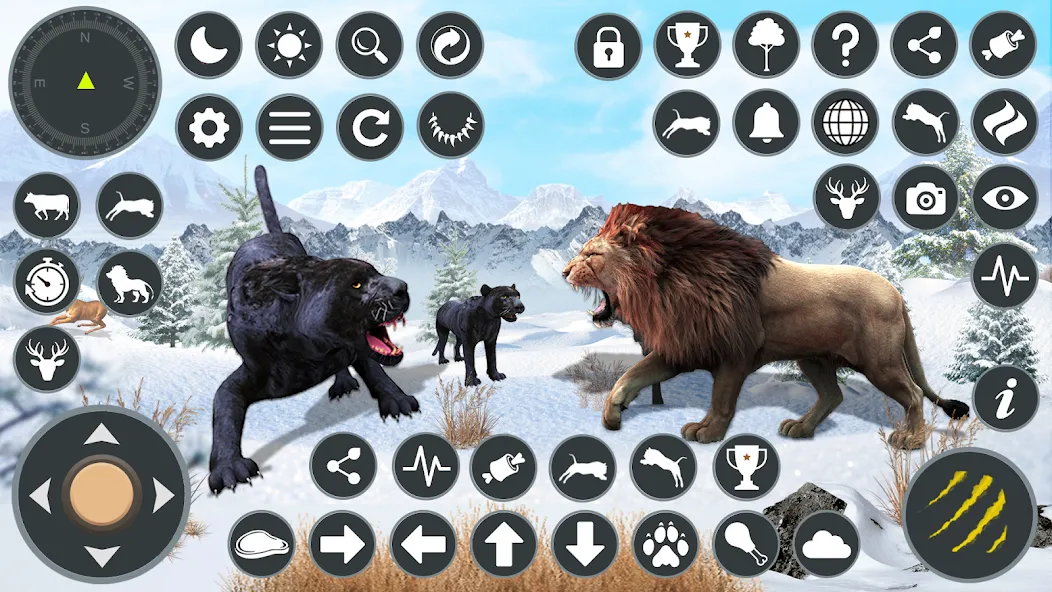Wild Black Panther Games [MOD: безлимитные монеты и жизни] Screenshot 2