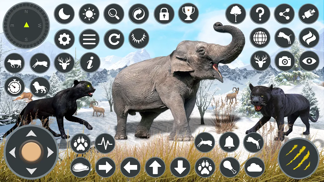 Wild Black Panther Games [MOD: безлимитные монеты и жизни] Screenshot 3