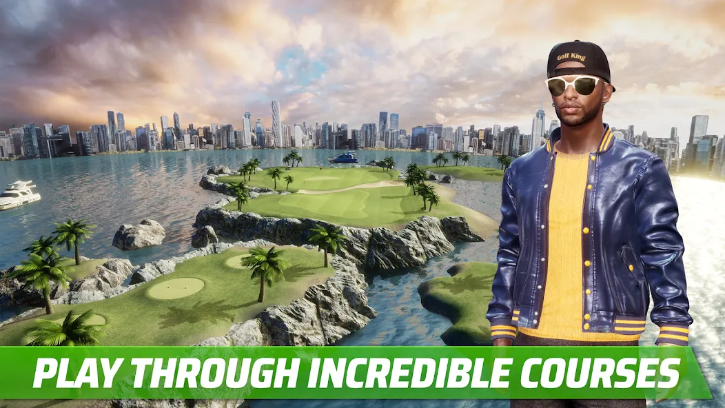 Golf King - World Tour [MOD: безлимитные монеты и улучшенное снаряжение] Screenshot 4
