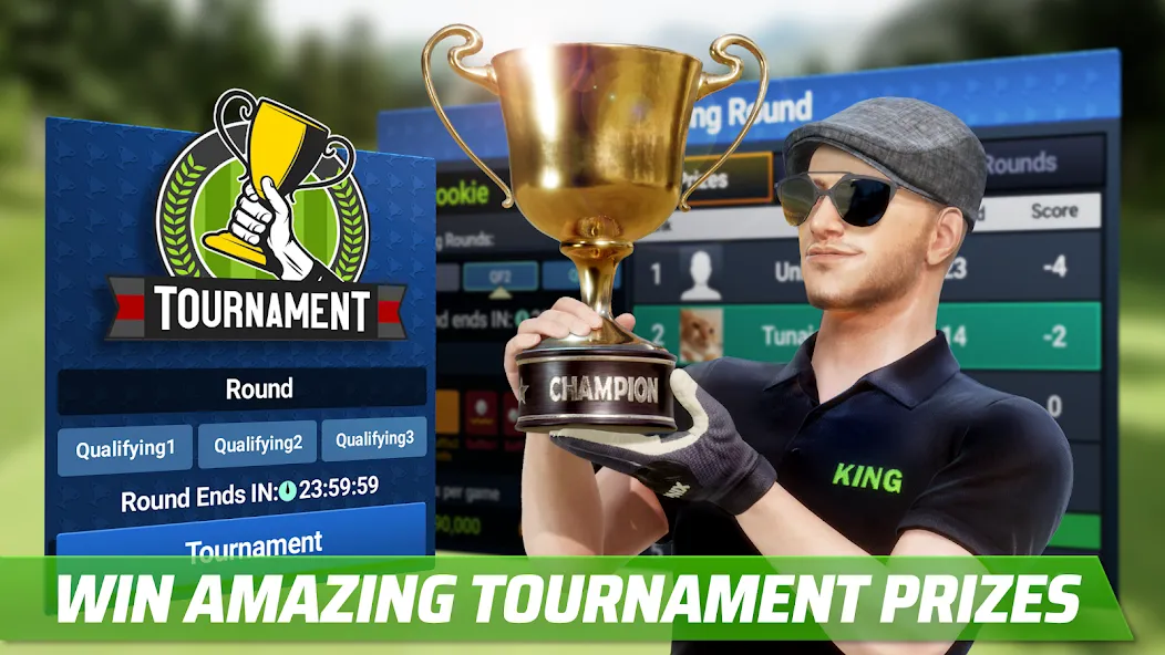 Golf King - World Tour [MOD: безлимитные монеты и улучшенное снаряжение] Screenshot 5