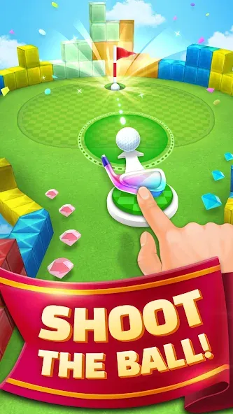 Mini Golf King [MOD: безлимитные монеты и все клюшки] Screenshot 1